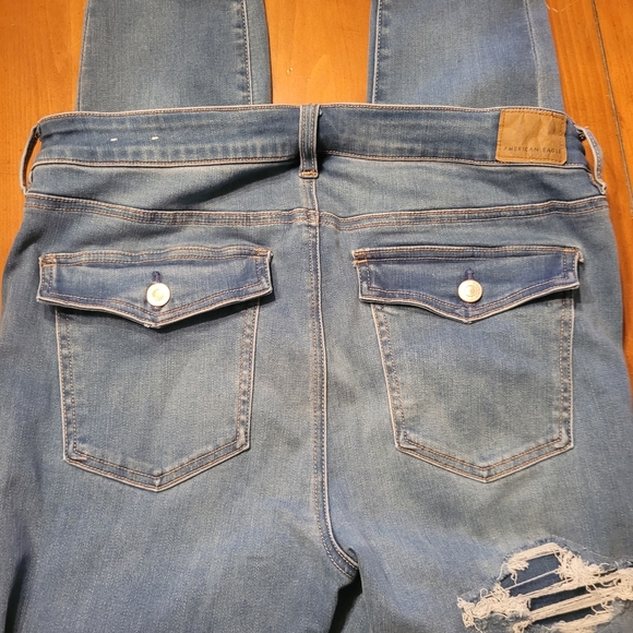 AE Next Level stretch Hi Rise Jegging 14 - Picture 3 of 3